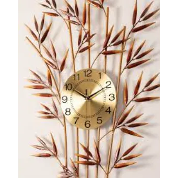 Ferned - Sculptural Metal Wall Clock 
